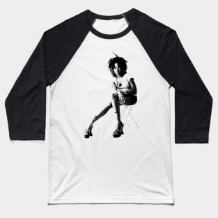 Lauryn Hill Graphite Baseball T-Shirt